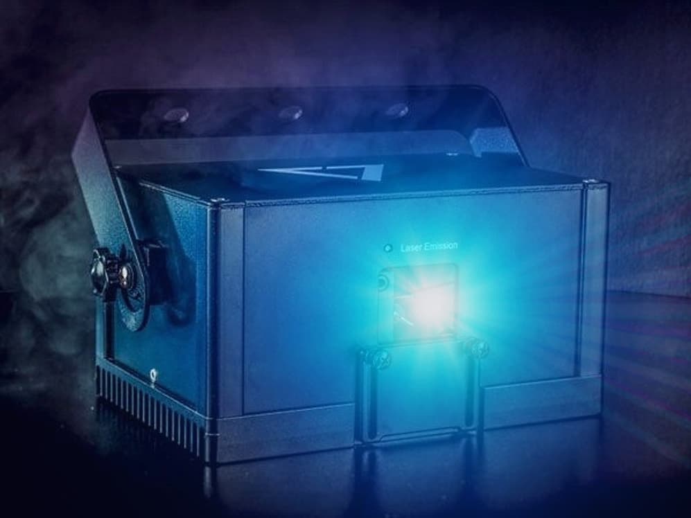 Лазерная реклама, Лазерный проектор для рекламы