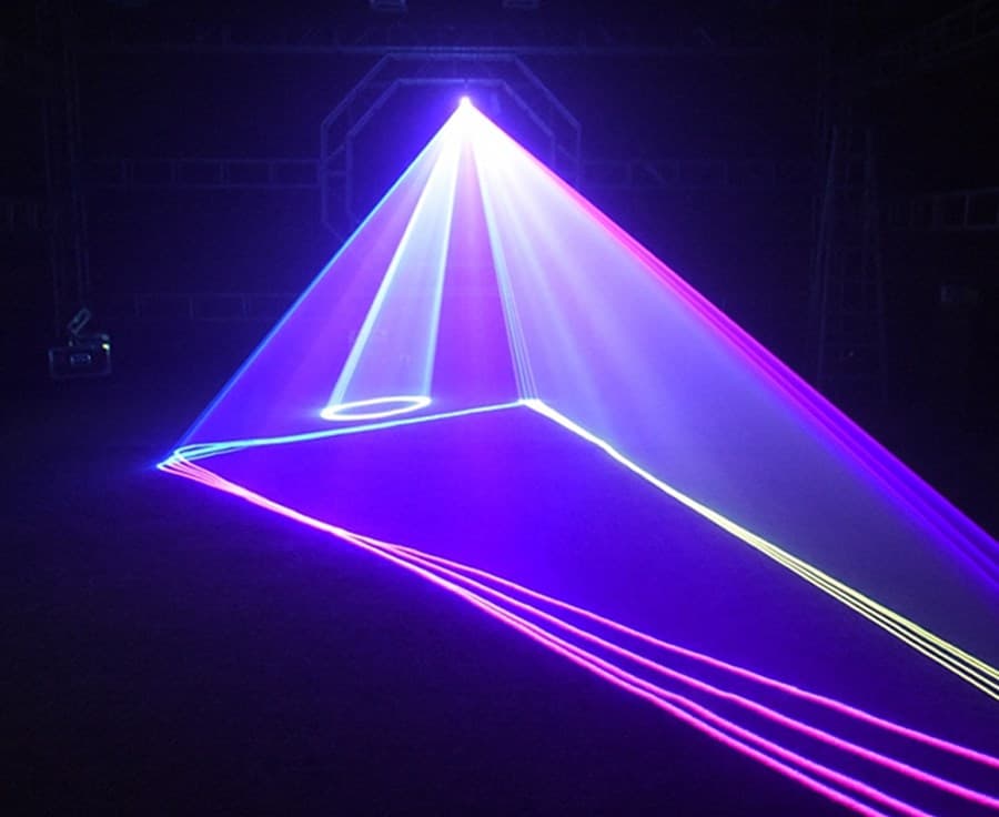 Лазерная реклама, Лазерный проектор для рекламы