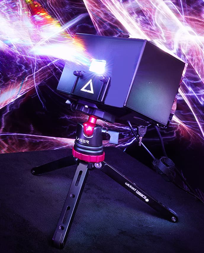 Лазерная реклама, Лазерный проектор для рекламы