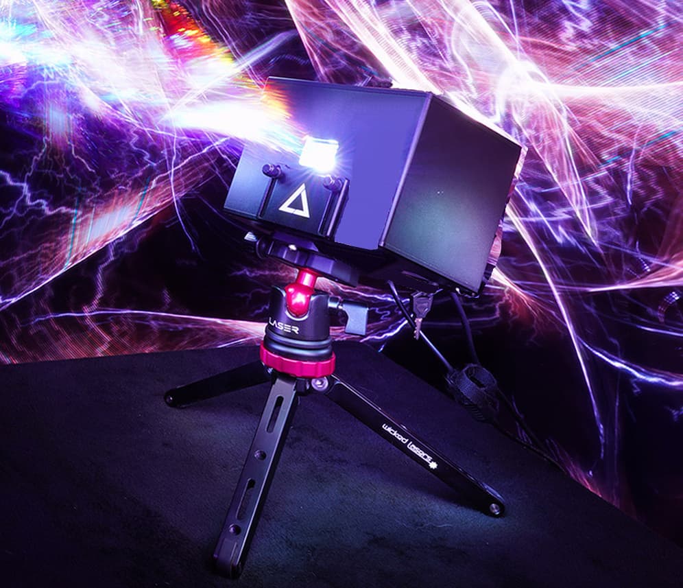 Лазерная реклама, Лазерный проектор для рекламы